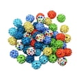 thumbnail image 7 of 50 Pieces Assorted Color Round Clay Rhinestone Beads for Jewelry Making DIY 10mm, 7 of 7