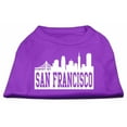 thumbnail image 5 of San Francisco Skyline Screen Print Shirt Red Med (12), 5 of 10