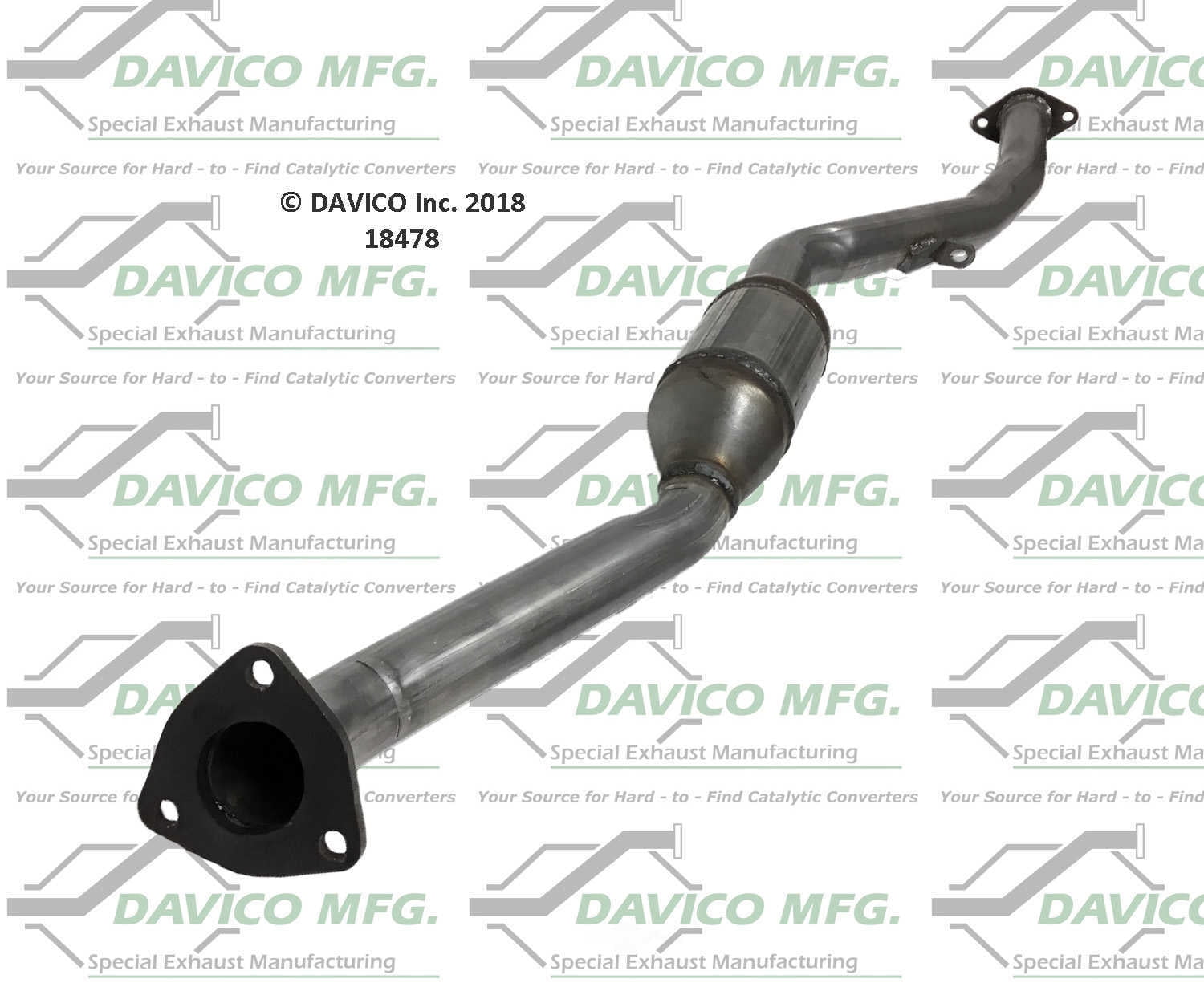 Davico Mfg 18478 Direct-Fit Catalytic Converter