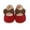 Red, variant on Otqutp Party Baby Girls Footwear Toddler Kids Girls Soild Colour Bowknot Princress Shoes Soft Sole The Floor Barefoot Non Slip First Walkers Prewalker Shoes