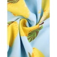 thumbnail image 5 of INSPIRE CHIC Women's Spaghetti Strap Bowknot Lemon Dotted Dress, 5 of 5