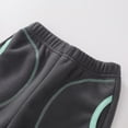 thumbnail image 6 of Coerni Toddler Boys Polar Fleece Jogger Sweatpants, Baby Winter Warm Pocket Lounging Bottoms Fall Winter Kids Sports Pants, 6 of 9