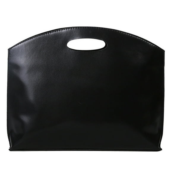 Viveous 1Pc PU Leather Briefcase Portable Laptop Bag Retro Brief Case Business Tote Bag