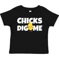 thumbnail image 3 of Inktastic Chicks Dig Me Boys Toddler T-Shirt, 3 of 5