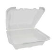 thumbnail image 4 of Pactiv, PCTYTD18801, 2-tab HL Conventional Foam Container, 150 / Pack, White, 4 of 9