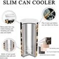 thumbnail image 2 of 12 oz Slim Can Cooler Stainless Steel Skinny Can Cooler Insulated Beer Can Cooler for Hard Seltzers Unique Sunflower Gifts for Women and Men, 2 of 6