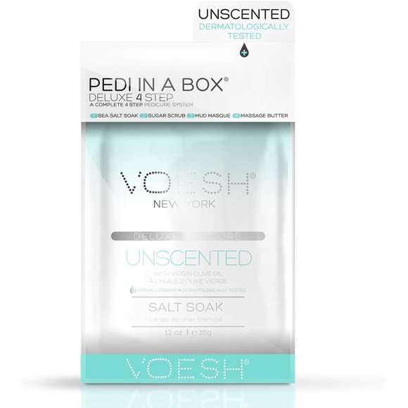 VOESH Pedi In A Box Deluxe 4 Step Set - Unscented