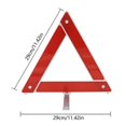 thumbnail image 4 of Warning Triangle,reflective Warning Road Safety Triangle Kit, Pack Of 3, 4 of 5