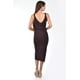 thumbnail image 3 of Set de vestido y sueter con brillo Roman Fashion /Juvenil, 50210 (Cafe) cafe G, 3 of 6