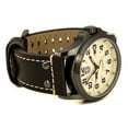 thumbnail image 4 of Luminox 1927 Men's Atacama Field Day Date 1920 Series Beige Dial Black IP Steel Brown Leather Strap Dive Watch, 4 of 6