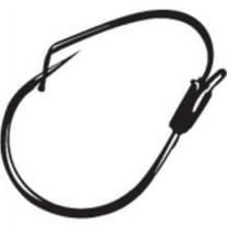 Gamakatsu Finesse Wide Gap Weedless Hook, Size 1, 4 Pack