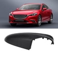 thumbnail image 1 of Rear View Mirror Cover, Black Rear View Mirror Cover Dustproof with Textured Surface ABS Back Cover Sporty Style for 6 Atenza 2014-2017, 1 of 7