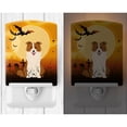 thumbnail image 2 of Caroline's Treasures BB4385CNL Halloween Border Collie Red White Ceramic Night Light, 6x4x3", multicolor, 2 of 2
