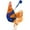Blue1, variant on TUWABEI Chicken Harness with Leash, Upgraded Double Adjustment Chicken Harness and Leash Set for Hens, Duck, Goose, Small Pet