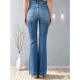 thumbnail image 5 of JOLIP Women's High Waist Patch Pockets Flare Denim Jeans, Stretch Vintage Bootcut Jeans for Women Casual Daily, 5 of 7
