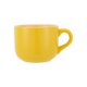thumbnail image 1 of Taza de avena grande de porcelana - Taza de café de 23 onzas (680 ml) de ancho, taza de desayuno y tazón de sopa, apta para microondas y lavavajillas, taza de cerámica Amarillo, 1 of 4