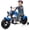 blue, variant on 36V Electric Off-Road Motorcycle for Teens, 350W Brushless Dirt Bike with 16.5mph Speed, Music, Spring Suspension, Led Lights, and Leather Seat,Max Load 176lbs