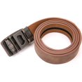 thumbnail image 4 of Marino Genuine Leather belt for Men, 1.5" Wide, Casual Ratchet Belt with Beer Bottle Opener Buckle - Suede Rust - Custom: Up to 44" Waist, 4 of 5