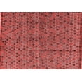 thumbnail image 1 of Ahgly Company Machine Washable Indoor Rectangle Abstract Red Modern Area Rugs, 7' x 9', 1 of 4