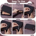 thumbnail image 4 of Wood Book Press Board Bookbinding Tool with Screw Black Finished Product: 295x193x122mm DIY, 4 of 5