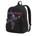 thumbnail image 3 of Mochila con diseño de grafiti de Spiderverse, diseño de Spiderman, para mujer, tendencia, para niños, mochila escolar, mochila para adolescentes, 3 of 5