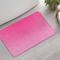 thumbnail image 2 of Pink Gradient Leopard Print Bathroom Rugs Mat,Non Slip Microfiber Bathroom Rug,Rubber Backing,Soft Bathroom Mats for Bathroom Floor,Tub and Shower,17x27in(43x68cm), 2 of 5