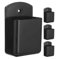 thumbnail image 1 of KAKOWELY wall mount remote case 4pcs Wall Mounted Remote Control Holder Self Adhesive Wall Media Player Controller Case Caddy Pencil Storage Box Organizer For Home Office Black, 1 of 5