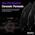 thumbnail image 4 of Brake X Rear Brake Pads and Rotors Kit replacement for 2018 Buick LaCrosse | NYX OE+ Rotors and Alpha Ceramic Brake Pads, 4 of 4