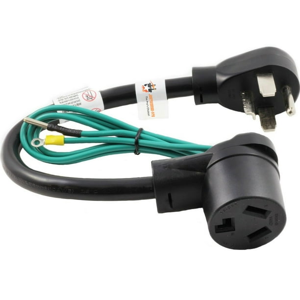 JourneymanPro Dryer Adapter Cord 3 to 4 Prong Plug NEMA 1030R