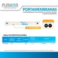 thumbnail image 2 of Portamembranas para Sistemas de Ósmosis Inversa comercial / Industrial Purikor PK-PM40S300-1, 2 of 4