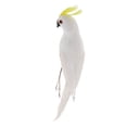 thumbnail image 4 of Figura decorativa de loro en miniatura, modelo de animal, para bodas F, 4 of 9