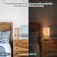 thumbnail image 5 of Desk Lamp Bedside Lamp 5.12x9.7In LED Lamp With USB Charging Interface For Bedroom Living Room Office Study Stylish Decoration Pink Butterflies and Red Flowers, 5 of 7