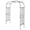 color, variant on Qiyester 7.87ft Garden Arch Trellis for Climbing Plants Metal Arch Frame Pumpkin Archway Outdoor Garden Arbors And Arches for Halloween Christmas Birthday Party Baby Shower Decoration (240x240x50cm)