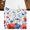 Blue, variant on Table Runners 36 Inches Long Dress Scarves, Blue Red Flowers Farmhouse Kitchen/Dining Table Runner, Short Coffee Tablerunners, Elegant Spring Floral Butterfly Watercolor 13x36 Inch