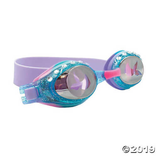 Kids Swimming Mermaid Goggles Pink Swim Accessory Age 3+