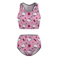 thumbnail image 2 of Hello Kitty Women's Swimwear Beach Sport Bikini Bathing Suit 2 Piece Swimsuits, 2 of 8