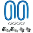 thumbnail image 2 of Fnochy 1.25'' Pool Hose, Swimming Pool Pump Replacement Hoses include Hose Clamps, Blue Plastic Filter Sucion Hose Pools 5 Foot(59'') Long for Above Ground Pool - 2pcs, 2 of 6