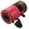 thumbnail image 3 of "14 Ton Hollow Piston Hydraulic Jack Cylinder - RCH-1050 Model with ZG3/8in Port, Auto-Return Oil System for Industrial Pulling/Thrust Applications (45# Steel, 50mm Stroke)", 3 of 6
