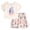 White, frozen, variant on Disney Toy Story Woody Buzz Lightyear Jessie Ribbed T-Shirt and Shorts Outfit Set Toddler to Big Kid
