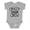 AC-Heather Grey, variant on Crazy Cousin Crew Boys or Girls Baby Bodysuit