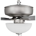 thumbnail image 2 of P211BN5-52BNGW Craftmade Lighting Pro Plus 211 Series - 52 Inch 5 Blade Ceiling Fan with Bowl Light Kit, 2 of 16