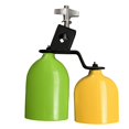 thumbnail image 1 of Lefu Music Double Cowbell Bell Sound Knocker Drum Percussion Instrument Parts, 1 of 5