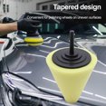 thumbnail image 5 of Esponja Para Pulir Ruedas Automáticas Rueda Pulido Auto Esponja Detallada Scratch Coche Belleza Amarillo, 5 of 5