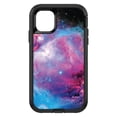 thumbnail image 1 of DistinctInk Custom SKIN / DECAL compatible with OtterBox Defender for iPhone 11 Pro (5.8" Screen) - Purple Blue Black Orion Nebula - Show Your Love of Astronomy, 1 of 5