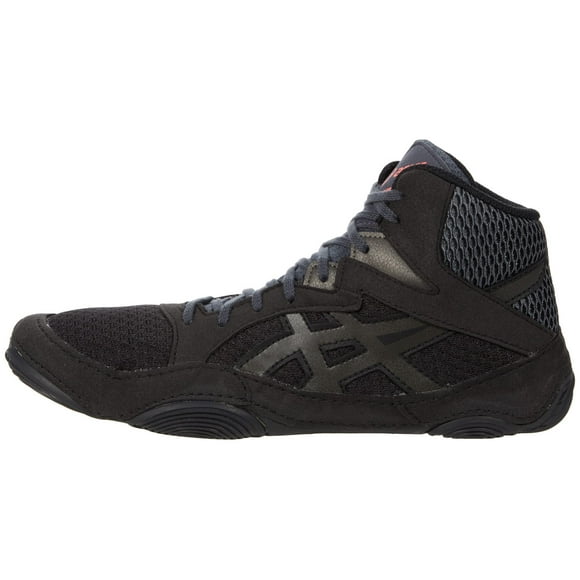 ASICS Men's Snapdown 3 Wrestling Shoes, 12, Black/Gunmetal