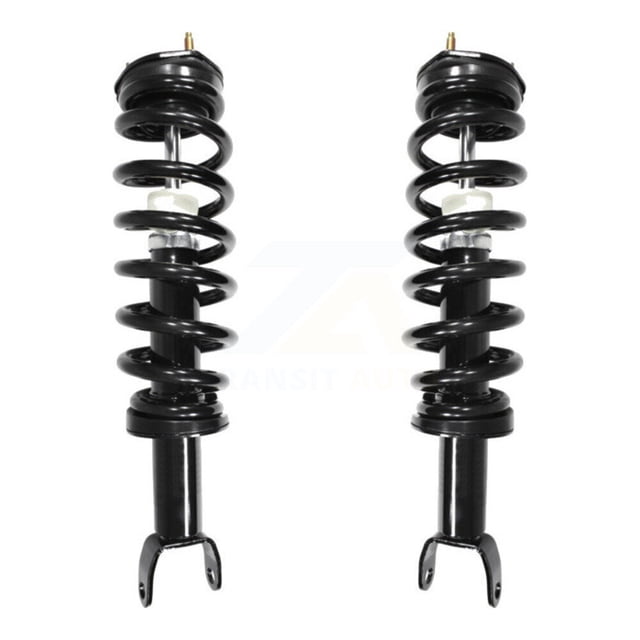Transit Auto Front Complete Shocks Strut and Coil Spring Mount Assemblies Pair for Car Ram 1500 Classic Dodge Excludes Rear Wheel Drive TRX Models with Air Ride/Lift Kit Suspension 4WD - K78A-100051