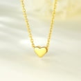 thumbnail image 4 of Suplight Dainty 925 Stelring Silver Heart Shape Necklace Jewelry for Women Girlfriend, 4 of 7