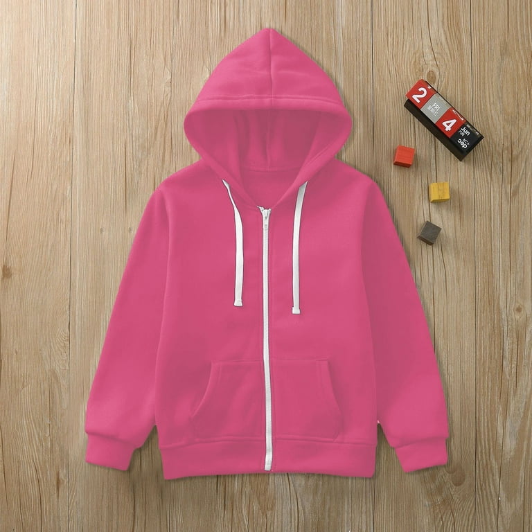 Ketyyh-chn99 Toddler Girls Boys Hoodies Jacket Sweatshirt Color