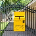 thumbnail image 3 of YAOMOBB School Suggestion Box Rustic Style Mailbox Suggestion Box Wall Mounted Secure Vibrant Color Workplace Feedback Box with Locking, 3 of 7