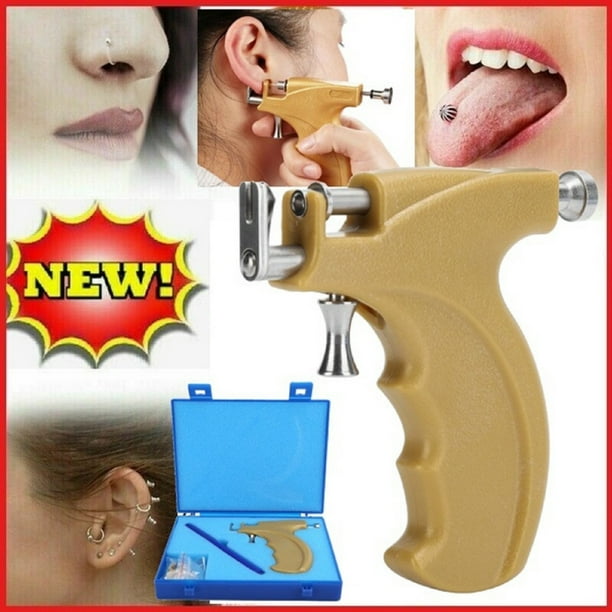 WREESH Ear Piercing Tool Ear Puncher Ear Piercing Device Ear Nail Ear